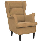 Sessel Braun Samt