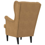 Sessel Braun Samt