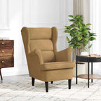 Sessel Braun Samt