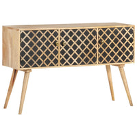 Sideboard 118x35x75 cm Massivholz Mango