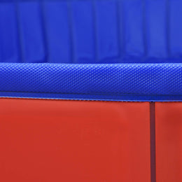 vidaXL Hundepool Faltbar Rot 200x30 cm PVC