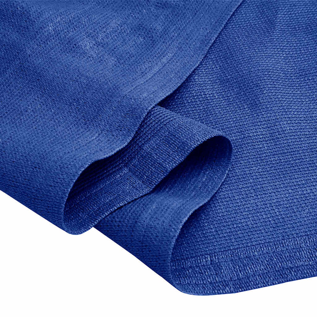 Zeltteppich 250x250 cm Blau HDPE