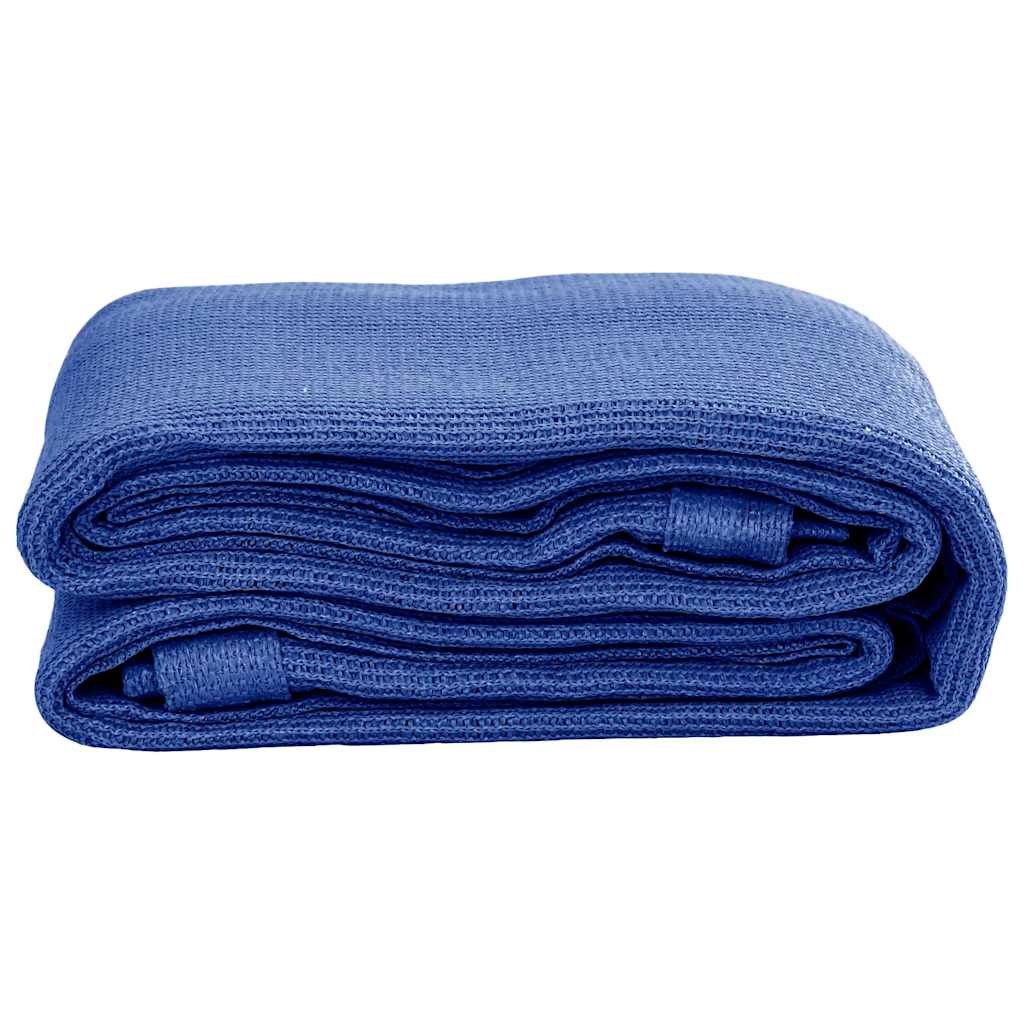 Zeltteppich 300x400 cm Blau HDPE
