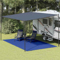 Zeltteppich 300x500 cm Blau HDPE