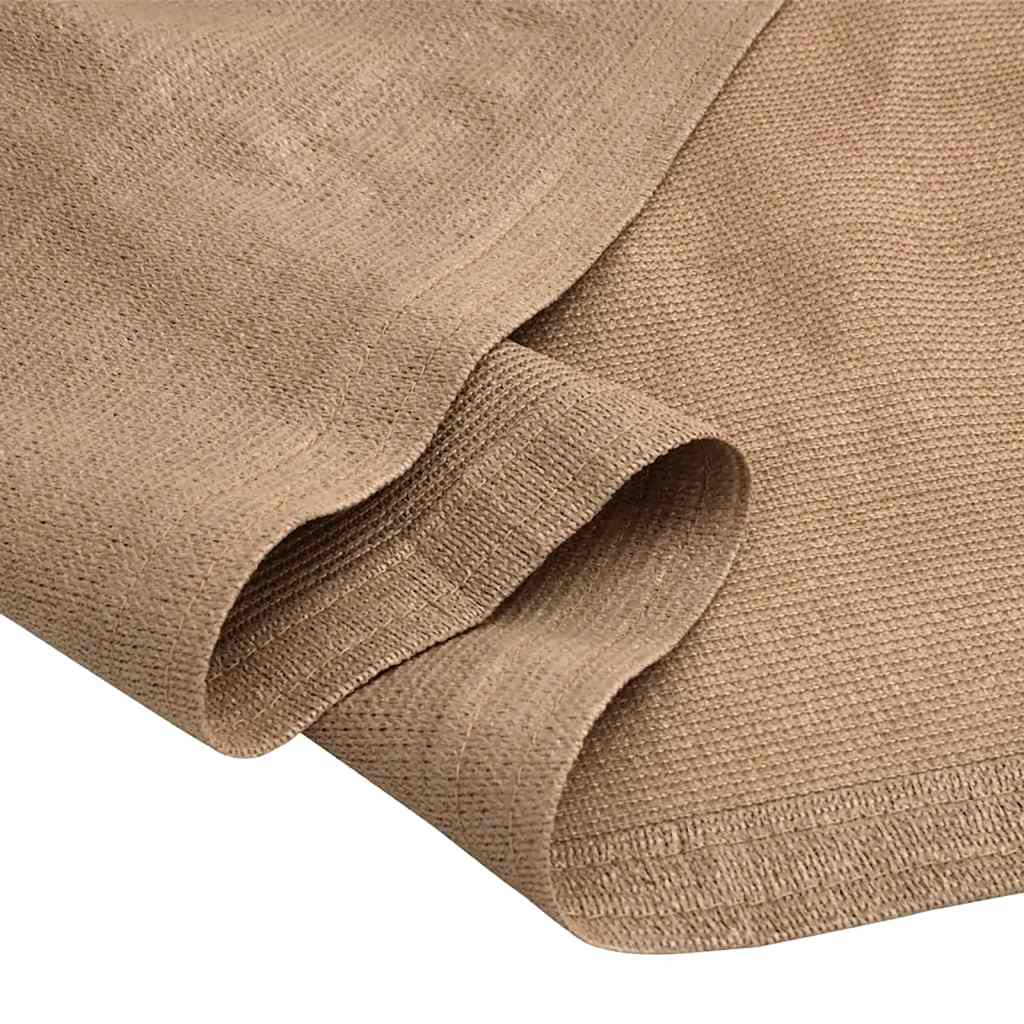 Zeltteppich 250x350 cm Taupe