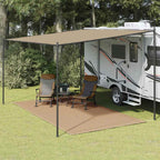 Zeltteppich 250x350 cm Taupe