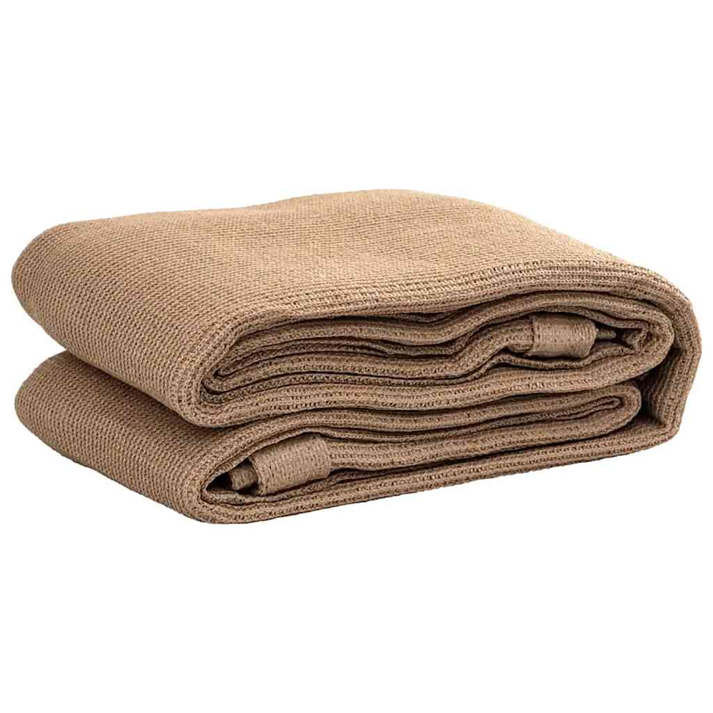 Zeltteppich 250x450 cm Taupe