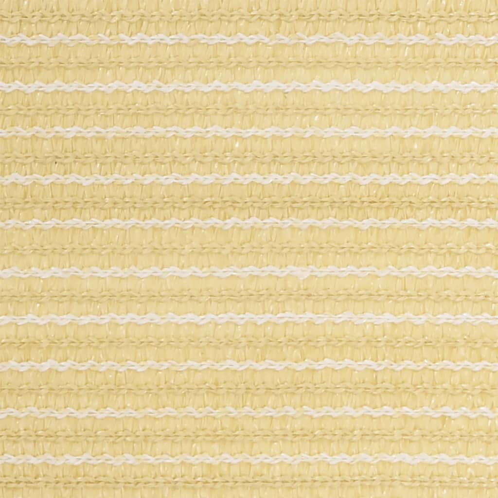 Balkon-Sichtschutz Beige 90x300 cm HDPE