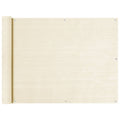 Balkon Sichtschutz Creme 90x600 cm HDPE