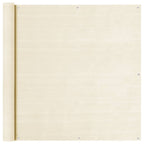 Balkon Sichtschutz Creme 120x300 cm HDPE