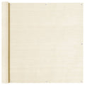 Balkon Sichtschutz Creme 120x400 cm HDPE