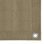 Balkon-Sichtschutz Taupe 90x300 cm HDPE