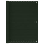 Balkon-Sichtschutz Dunkelgrün 120x300 cm HDPE