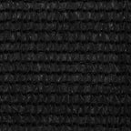 Balkon-Sichtschutz Schwarz 90x600 cm HDPE