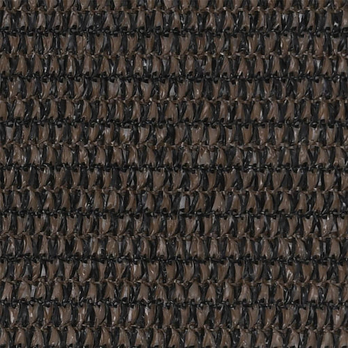 Balkon-Sichtschutz Braun 75x400 cm HDPE