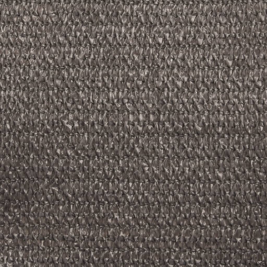 Sonnensegel 160 g/m² Anthrazit 4,5x4,5 m HDPE