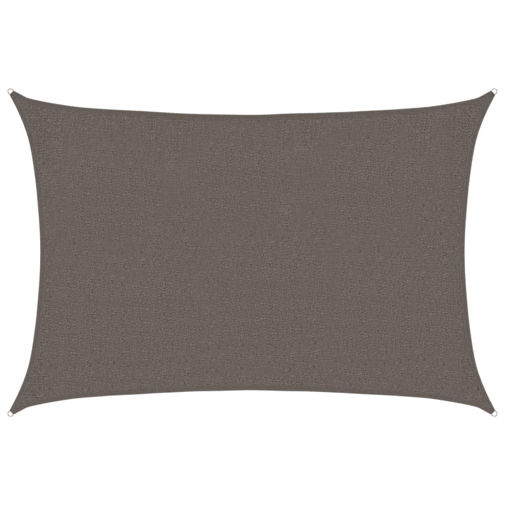 Sonnensegel 160 g/m² Anthrazit 2x2,5 m HDPE