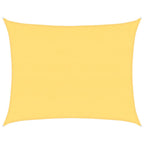Sonnensegel 160 g/m² Beige 6x8 m HDPE