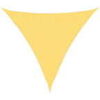 Sonnensegel 160 g/m² Beige 3x3x3 m HDPE