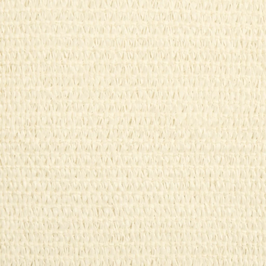 Sonnensegel 160 g/m² Creme 2,5x2,5 m HDPE