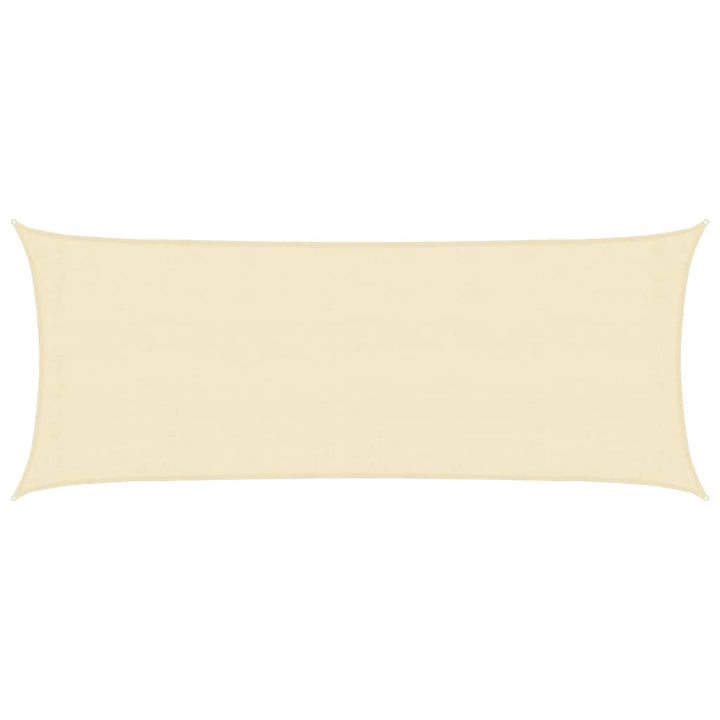 Sonnensegel 160 g/m² Creme 2x4,5 m HDPE