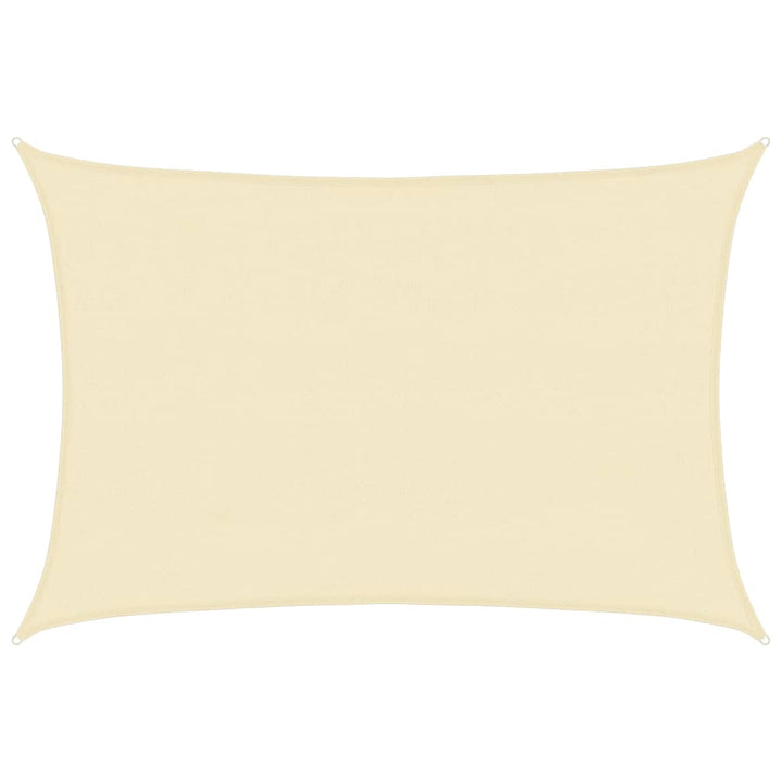 Sonnensegel 160 g/m² Creme 4x5 m HDPE