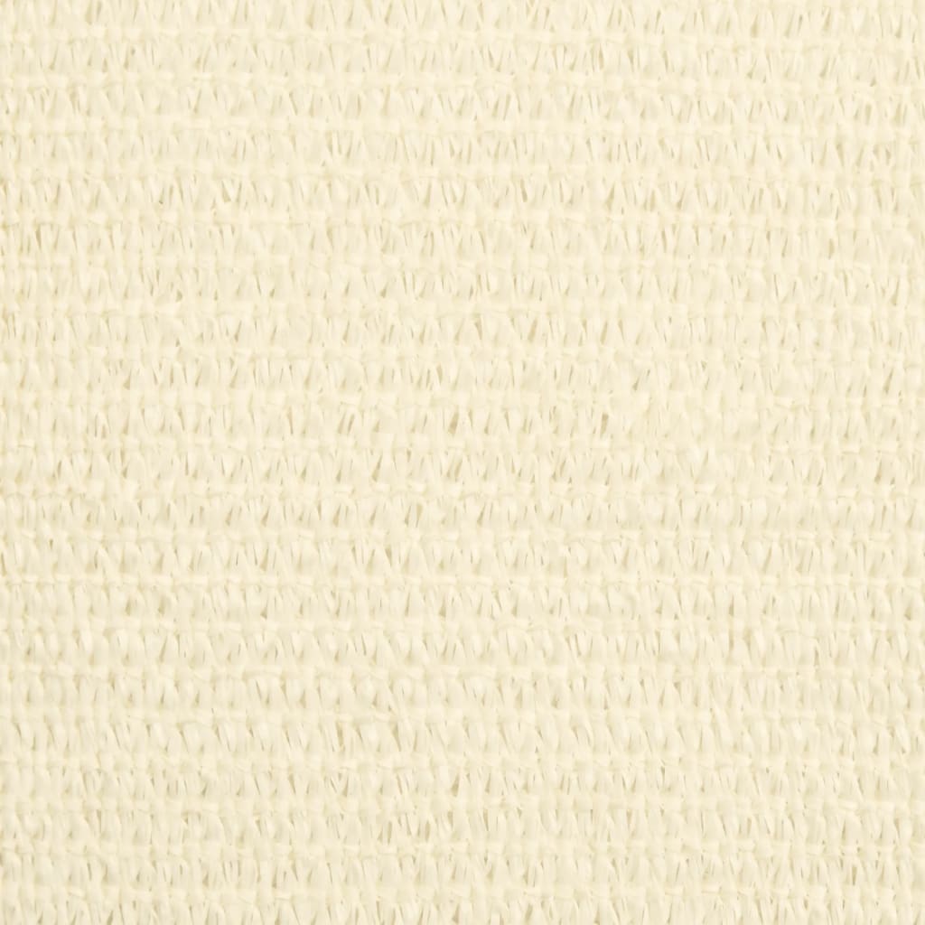 Sonnensegel 160 g/m² Creme 3x3x3 m HDPE