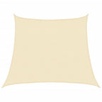 Sonnensegel 160 g/m² Creme 3/4x3 m HDPE
