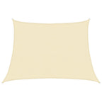 Sonnensegel 160 g/m² Cremeweiß 4/5x3 m HDPE