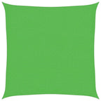 Sonnensegel 160 g/m² Hellgrün 3,6x3,6 m HDPE