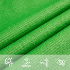Sonnensegel 160 g/m² Hellgrün 3,6x3,6 m HDPE