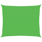 Sonnensegel 160 g/m² Hellgrün 2,5x3 m HDPE