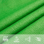 Sonnensegel 160 g/m² Hellgrün 3,5x4,5 m HDPE