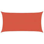 Sonnensegel 160 g/m² Terrakottarot 3x6 m HDPE