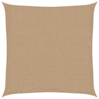 Sonnensegel 160 g/m² Taupe 4,5x4,5 m HDPE
