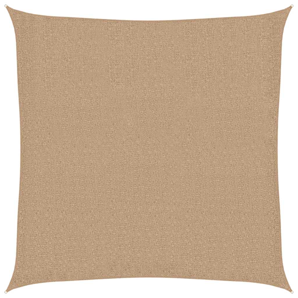 Sonnensegel 160 g/m² Taupe 4,5x4,5 m HDPE