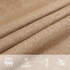 Sonnensegel 160 g/m² Taupe 4,5x4,5 m HDPE