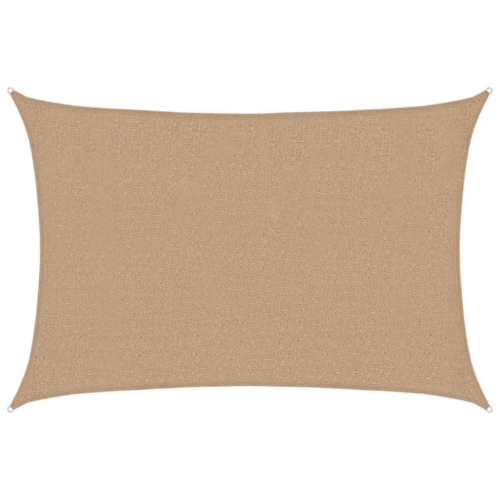 Sonnensegel 160 g/m² Taupe 2,5x3,5 m HDPE
