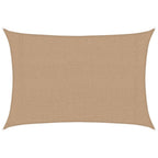 Sonnensegel 160 g/m² Taupe 3x4,5 m HDPE