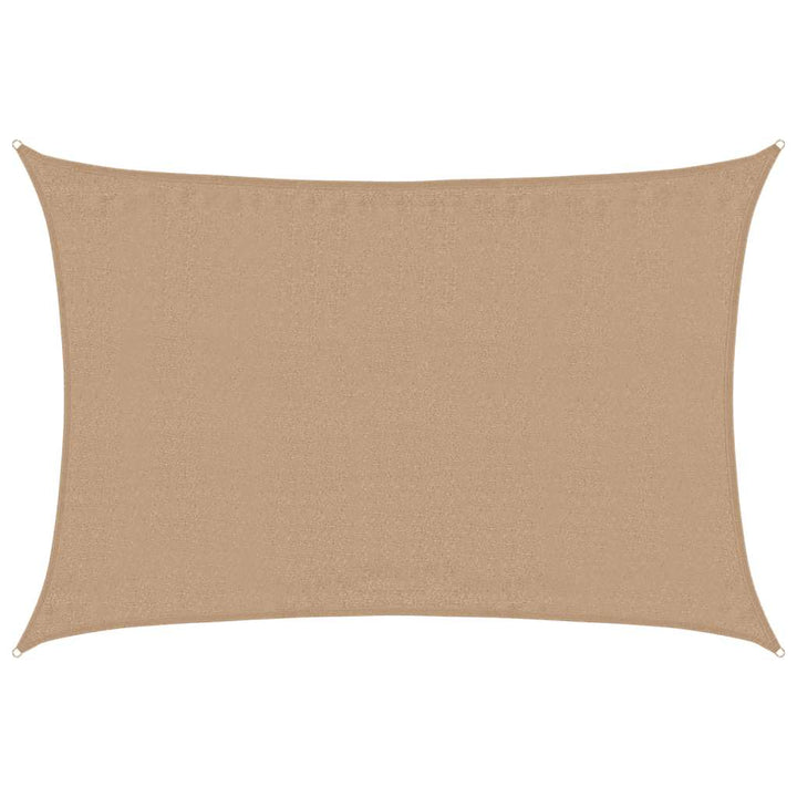 Sonnensegel 160 g/m² Taupe 4x5 m HDPE