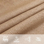 Sonnensegel 160 g/m² Taupe 4x7 m HDPE