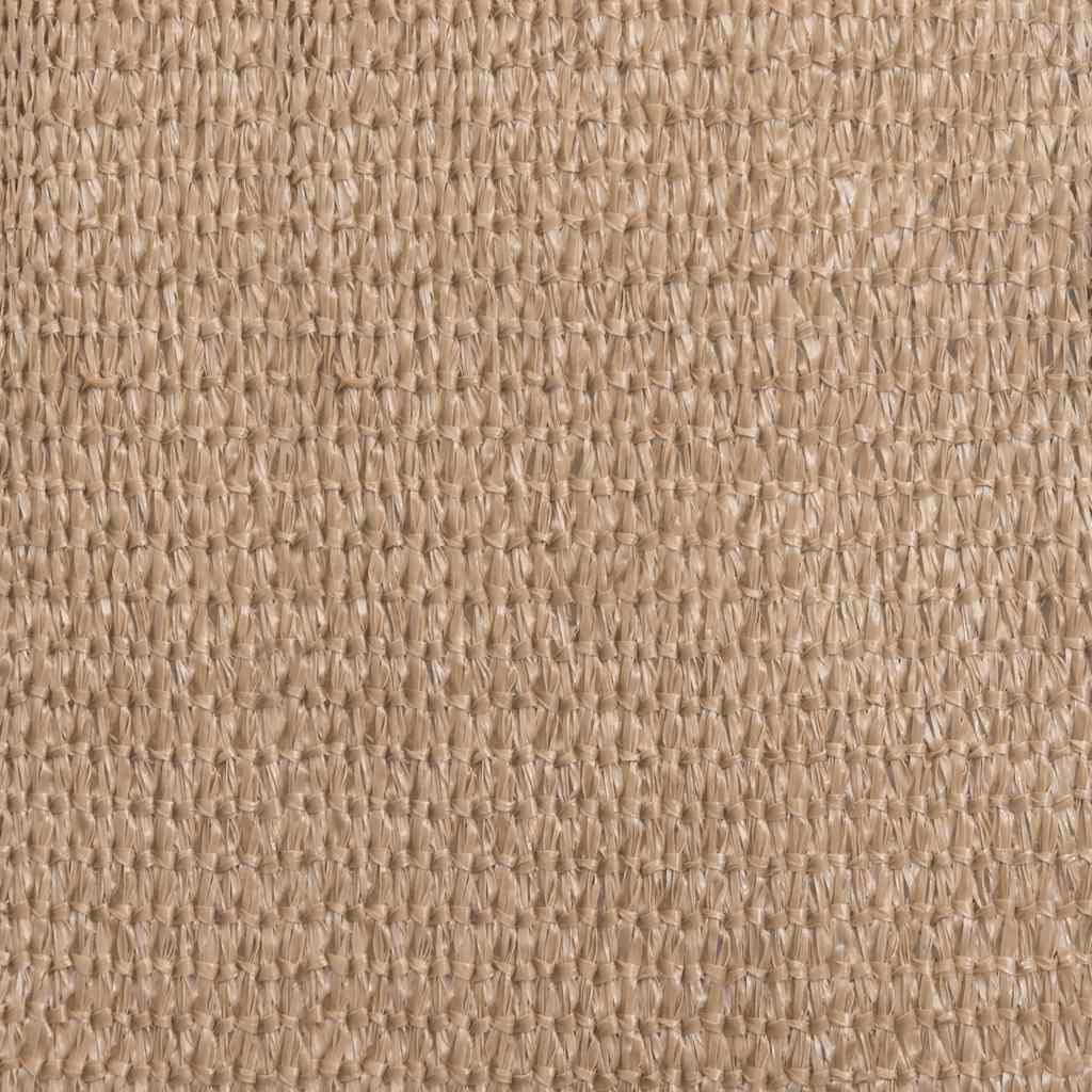 Sonnensegel 160 g/m² Taupe 4x7 m HDPE