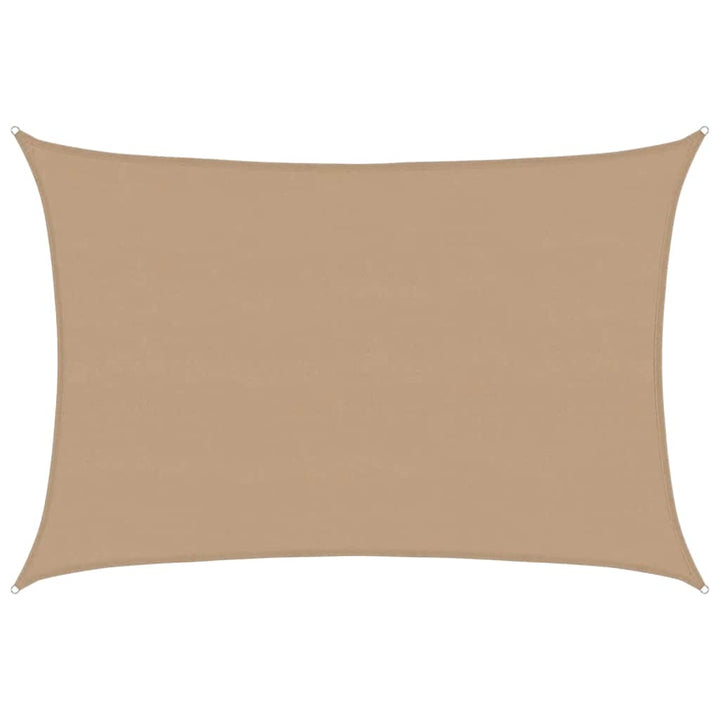 Sonnensegel 160 g/m² Taupe 5x7 m HDPE