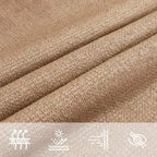 Sonnensegel 160 g/m² Taupe 2,5x2,5x3,5 m HDPE