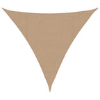 Sonnensegel 160 g/m² Taupe 5x5x5 m HDPE