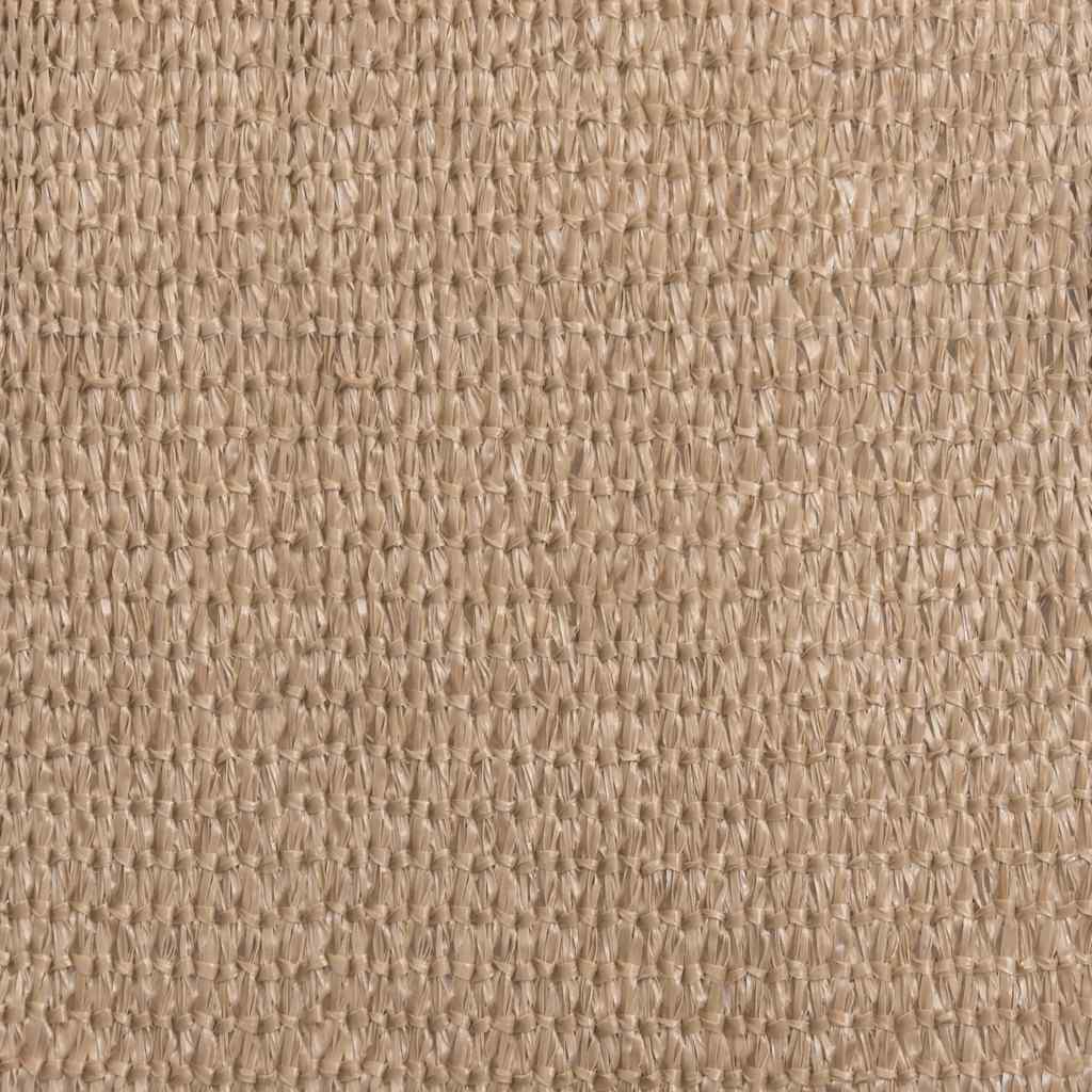 Sonnensegel 160 g/m² Taupe 4x5x6,8 m HDPE