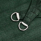 Sonnensegel 160 g/m² Dunkelgrün 2,5x3,5 m HDPE