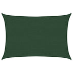 Sonnensegel 160 g/m² Dunkelgrün 2,5x4 m HDPE