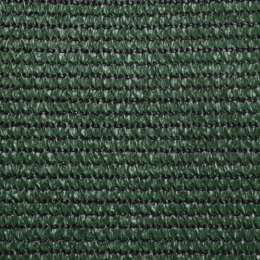 Sonnensegel 160 g/m² Dunkelgrün 5x7x7 m HDPE