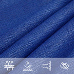 Sonnensegel 160 g/m² Blau 2,5x4,5 m HDPE